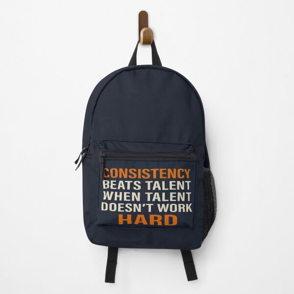 Item preview, Consistency Beats Talent – Motivational Quote designed and sold by CitaBoost.