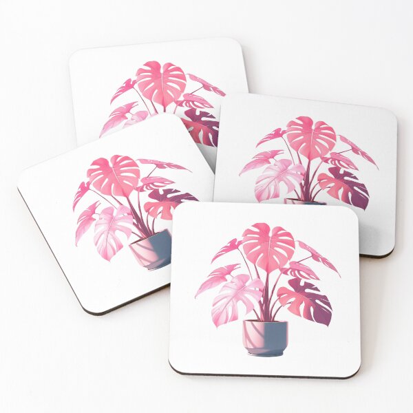 Item preview, Pink Monstera Plant designed and sold by sophia5332.
