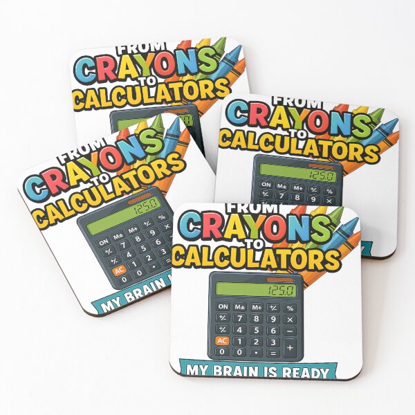 Item preview, From Crayons to Calculators: My brain is ready, The Evolution of Learning designed and sold by VueArts.