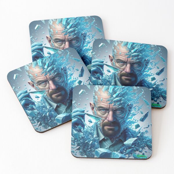 Item preview, Crystal Mindset | Shattered Genius Ice Art by Custom Cassettes™ designed and sold by WHITE FLAME PRINTS.
