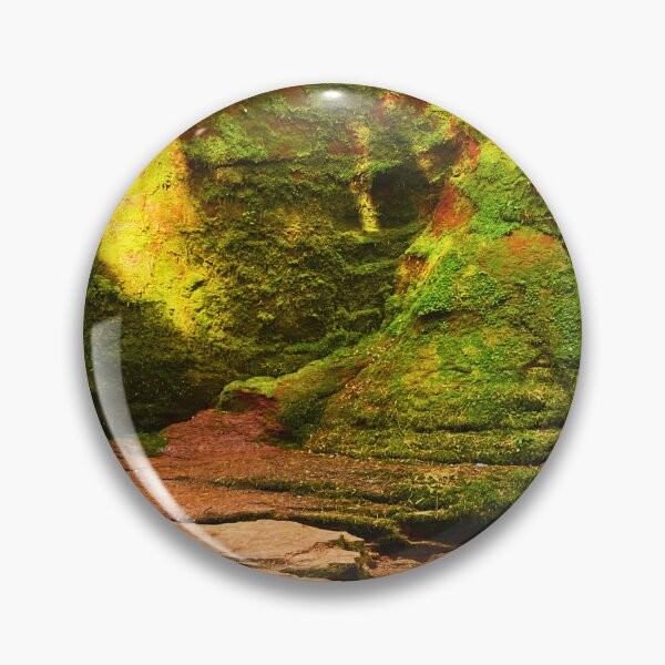 Item preview, Red sandstone covered in moss designed and sold by Photographer Steve.