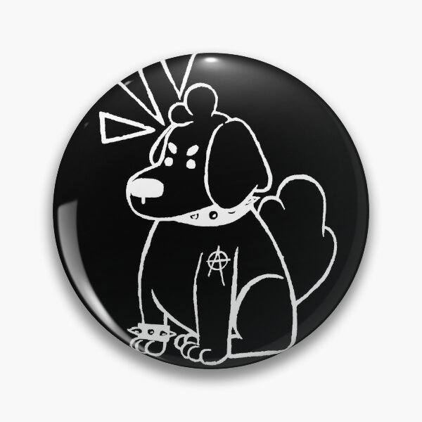 Item preview, PUNK DOG (white) designed and sold by Nevermind-artss.