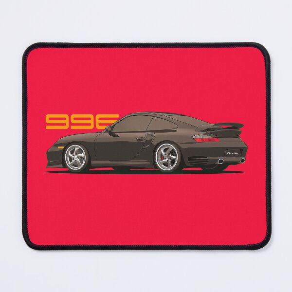 Item preview, 2004 black 996 turbo illustration designed and sold by blackdogshop.