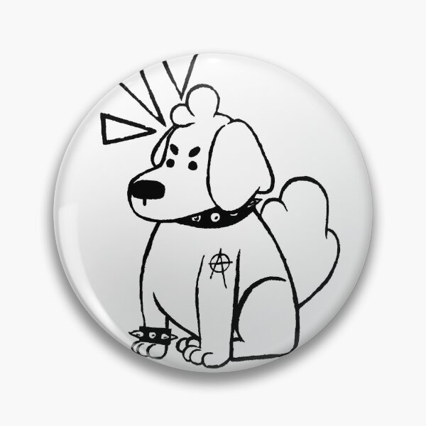 Item preview, PUNK DOG (black) designed and sold by Nevermind-artss.