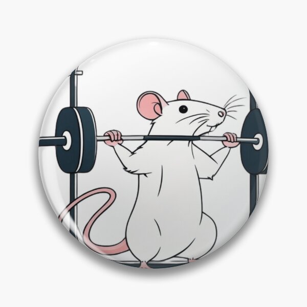 Item preview, I'M A GYM RAT designed and sold by FORESTWOLFCO.