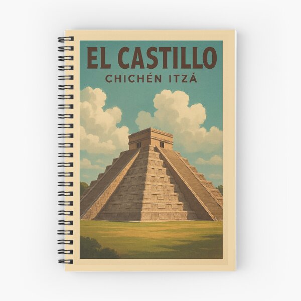 Item preview, El Castillo at Chichén Itzá designed and sold by Rue Design Company.