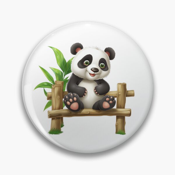 Artikelvorschau, Verspielte Panda-Kunst auf dem Boden entworfen und verkauft von New-School-Wave.