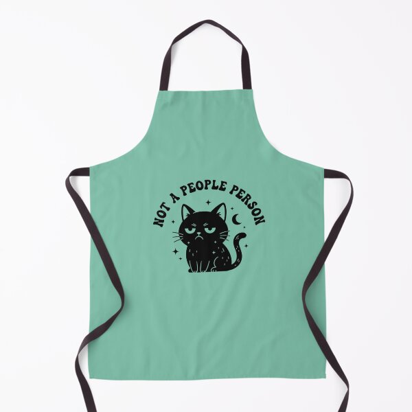 Item preview, NOT A PEOPLE PERSON Subtle Introvert Cat - Not a People Person Minimalist Design designed and sold by DropRomance.