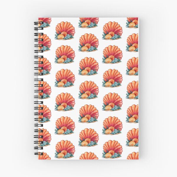 Item preview, Vibrant Ocean Scallop Shell designed and sold by New-School-Wave.