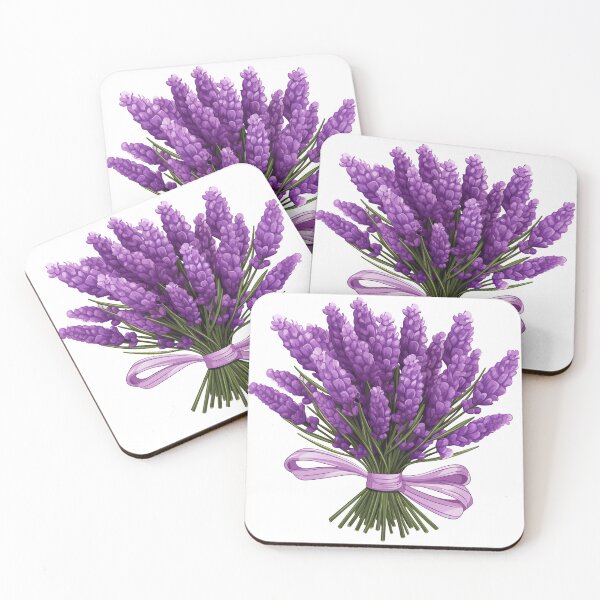 Item preview, Purple Lavender Floral Bundle designed and sold by New-School-Wave.