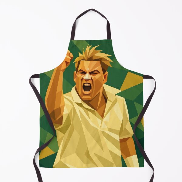 Item preview, Shane Warne Australian Cricket Legend Vector Art designed and sold by kakarikihill.