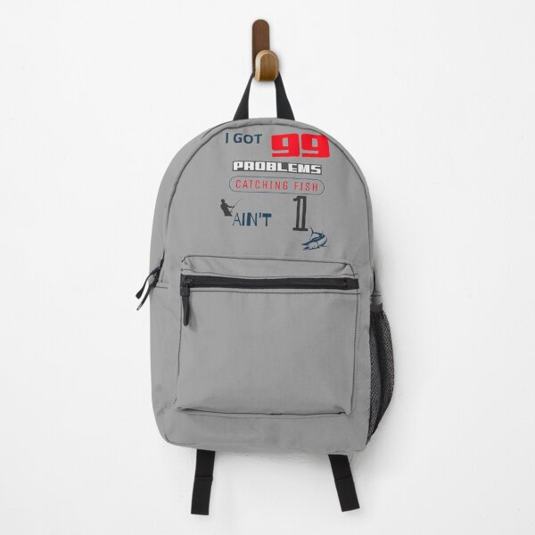 Item preview, 99 problems catching fish ain't 1 - fishing humor  designed and sold by Culture-Merch.