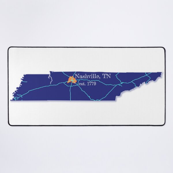 Item preview, Nashville, TN [Blue] designed and sold by PhilbonianDezin.