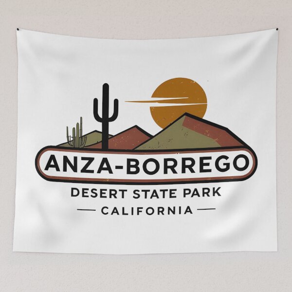 Item preview, Parque Estatal del Desierto de Anza-Borrego - California designed and sold by GoodOldVintage.