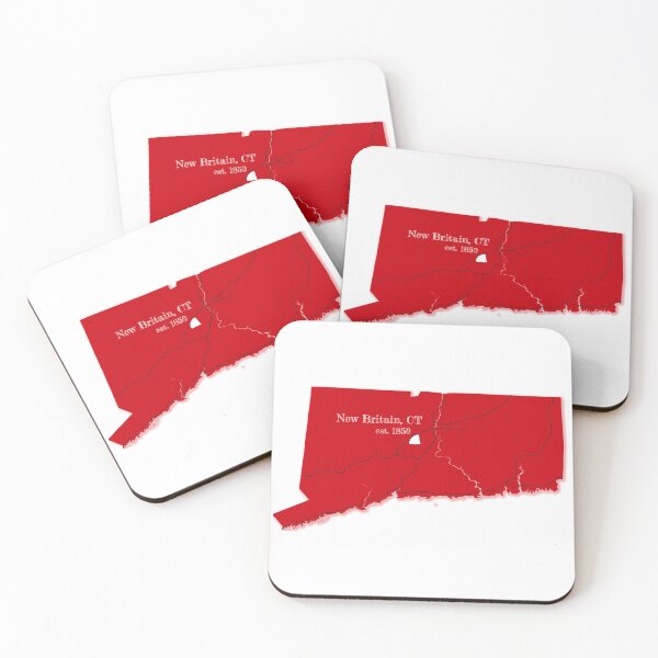 Item preview, New Britain, CT [Red] designed and sold by PhilbonianDezin.