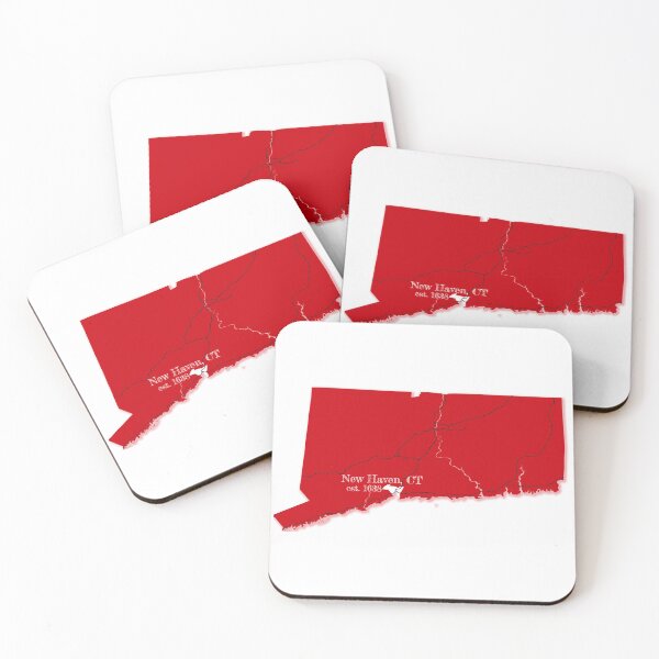 Item preview, New Haven, CT [Red] designed and sold by PhilbonianDezin.