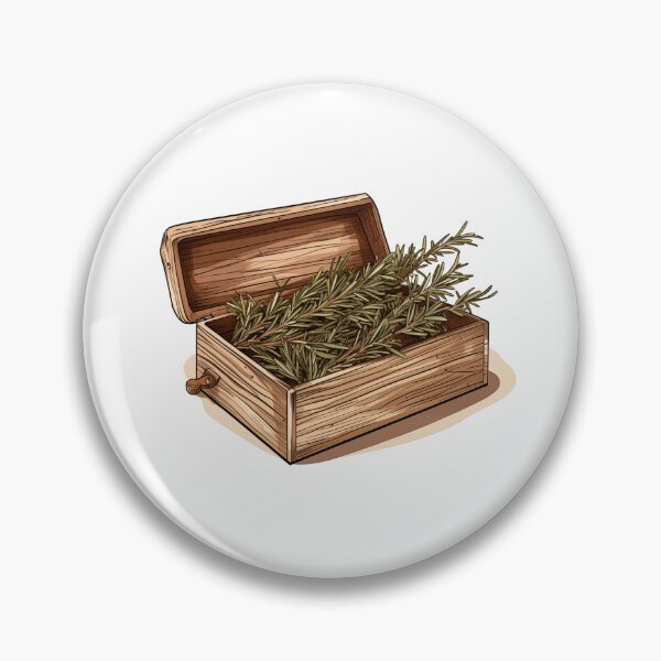 Item preview, Rosemary Herb Wood Crate designed and sold by New-School-Wave.