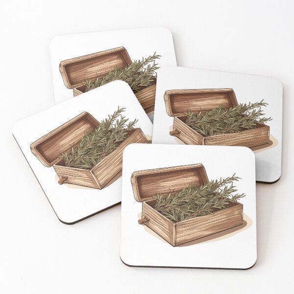 Item preview, Rosemary Herb Wood Crate designed and sold by New-School-Wave.