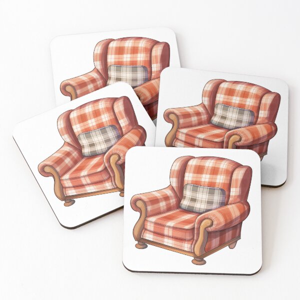 Item preview, Plaid Armchair Classic designed and sold by New-School-Wave.