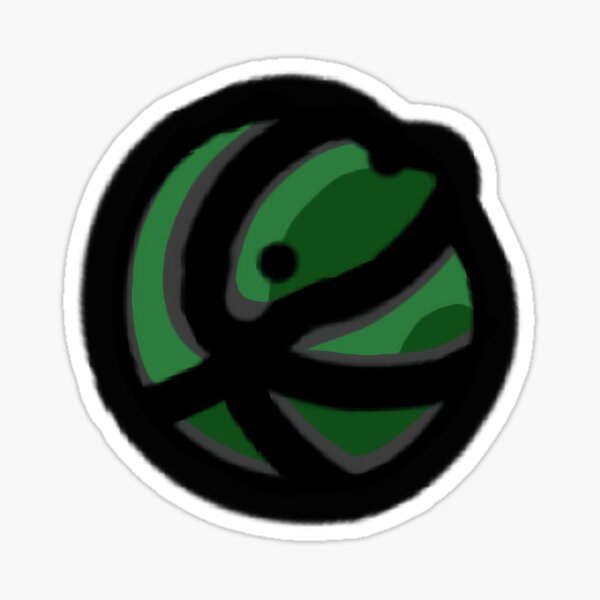 Item preview, 2023 Pillbug Sticker Sheet - Emerald designed and sold by ClumsyPillbug.
