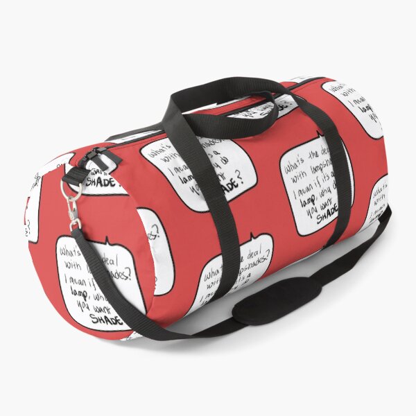 Item preview, “What’s the Deal With Lampshades?” – Funny Observational Speech Bubble Quote in Handwritten Style designed and sold by from here 2 mars.