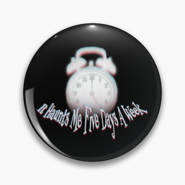 Item preview, Ghost Clock designed and sold by ThreadGrave.