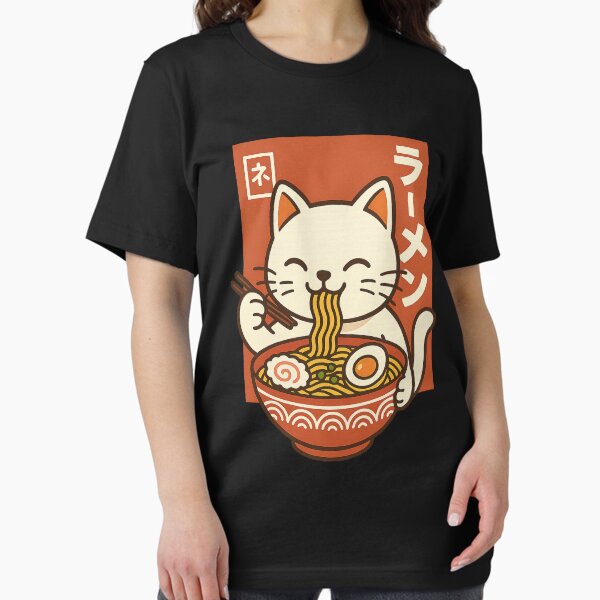 Item preview, Kawaii Ramen Cat – Japanese Style Noodle Lover Design designed and sold by MerkAkid.