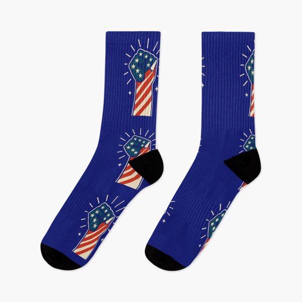 Item preview, Patriotic Fist Symbol in American Colors designed and sold by Rue Market.