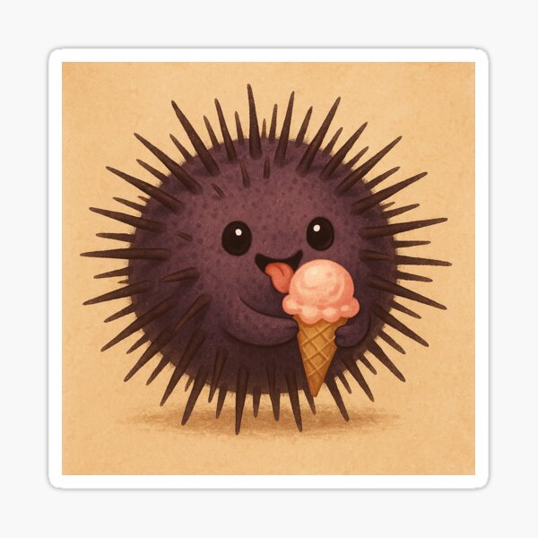 Spikey the Ricciogelato Sticker