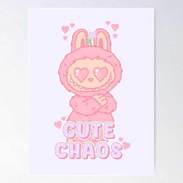 Item preview, Labubu - heart edition designed and sold by SunDoodleArt.
