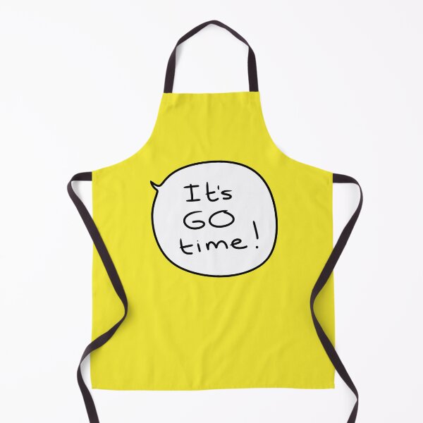Item preview, “It’s GO Time!” – Funny Motivational Speech Bubble Quote in Handwritten Style designed and sold by from here 2 mars.