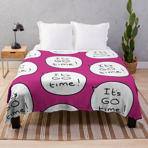 Item preview, “It’s GO Time!” – Funny Motivational Speech Bubble Quote in Handwritten Style designed and sold by from here 2 mars.