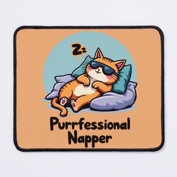 Item preview, Purrfessional Napper designed and sold by GRidiculousS.