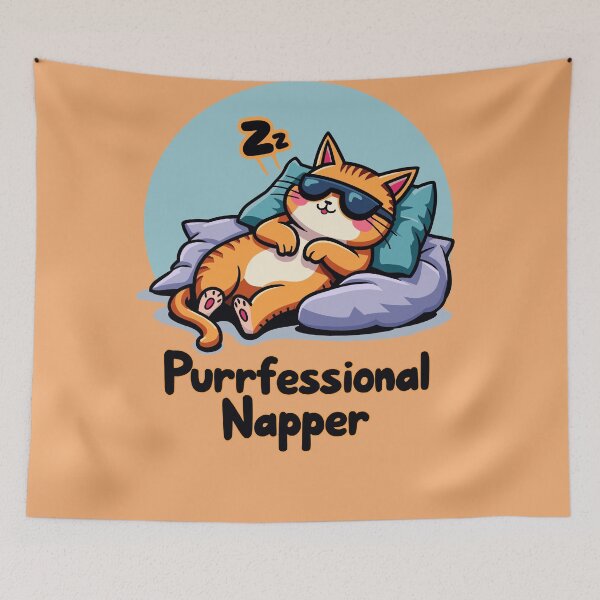 Item preview, Purrfessional Napper designed and sold by GRidiculousS.