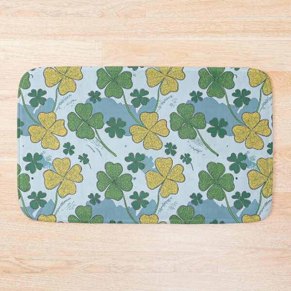 Item preview,  Lucky Clover Garden on Sky Blue designed and sold by joycrysstudio.