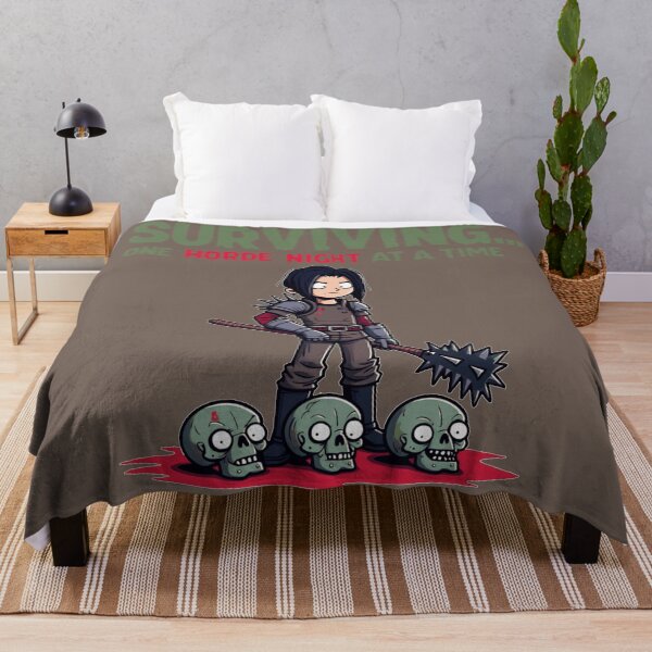 Item preview, Surviving.. One Horde Night at a Time - Zombie Slayer Gamer designed and sold by GRidiculousS.