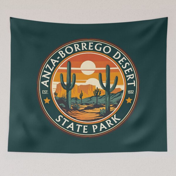 Item preview, Parque Estatal del Desierto de Anza-Borrego - California designed and sold by GoodOldVintage.