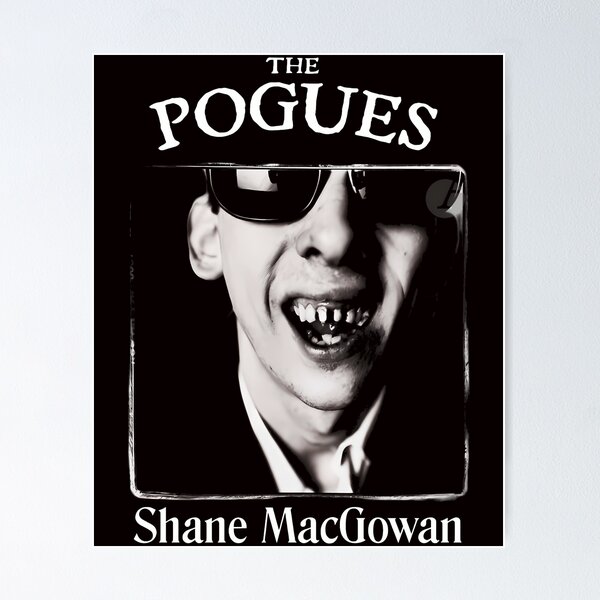 【Ｂ2ポスター】シェイン・マガウアン 映画　ポスターThe POGUES MUSIC POSTER~The Pogues Pogue Mahone '96 1996 24x34 NOS UK