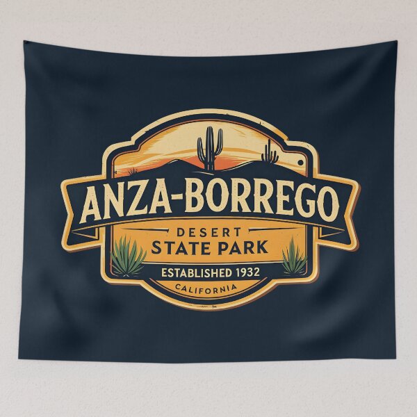 Item preview, Parque Estatal del Desierto de Anza-Borrego - California designed and sold by GoodOldVintage.