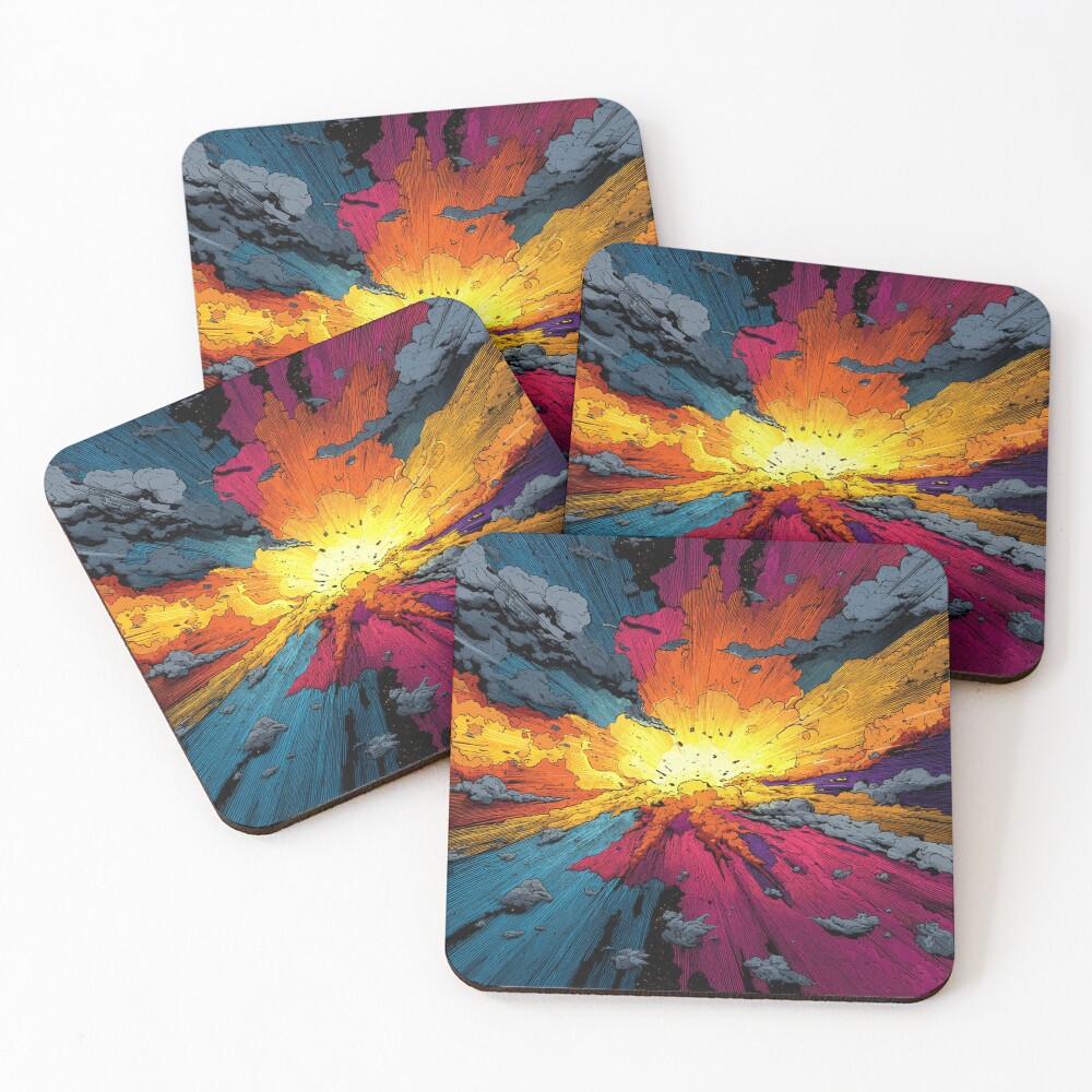 Item preview, Coasters (Set of 4) designed and sold by Pyrex310.