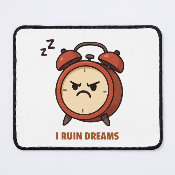 Item preview, Evil Alarm Clock – I Ruin Dreams designed and sold by Filipa Pinheiro.