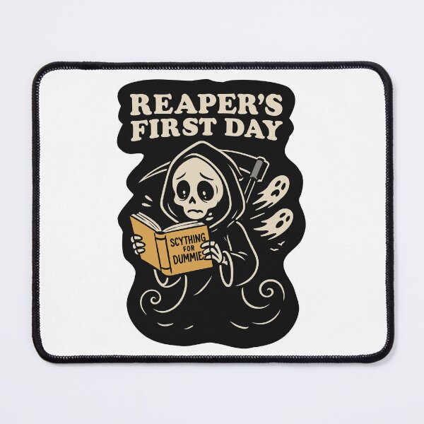 Item preview, Reaper's first day designed and sold by HomeUGo.