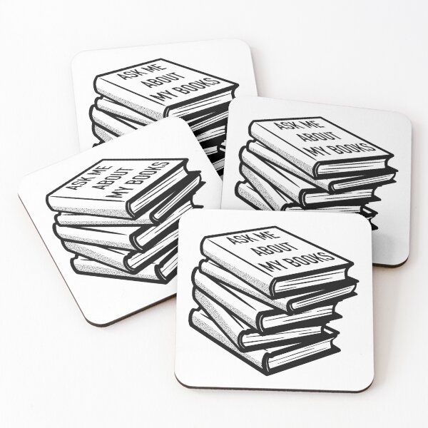 Item preview, Ask Me About My Books designed and sold by The Painted Topaz.
