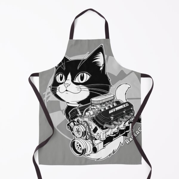Item preview, Meowtorhead Cat designed and sold by RacerCatBrand.