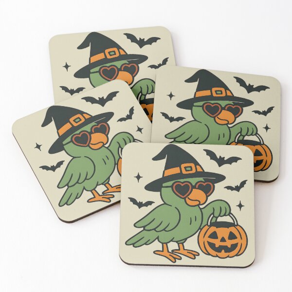 Item preview, Halloween parrot trick or treating designed and sold by wendy4496.
