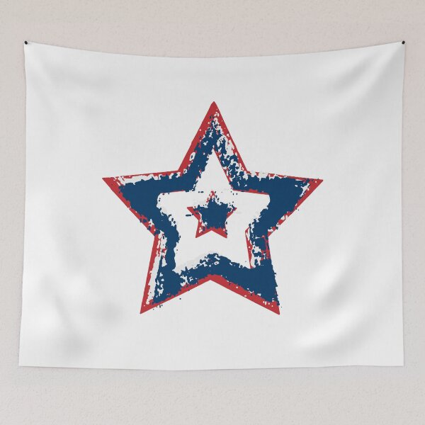 Item preview, Blue, White & Red Stars designed and sold by PSCSCo.