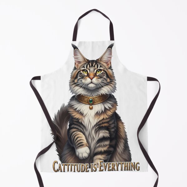 Item preview, Cattitude is Everything Regal Cat designed and sold by zoughlal.