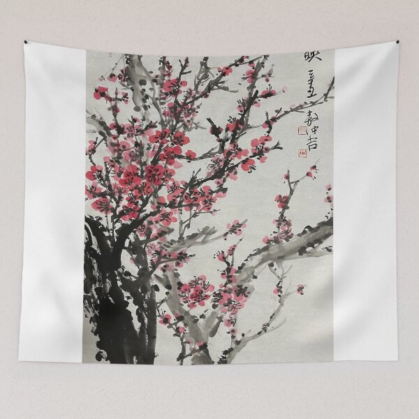 Item preview, YT 14 - Shine Red Plum designed and sold by Zhongwu AO.