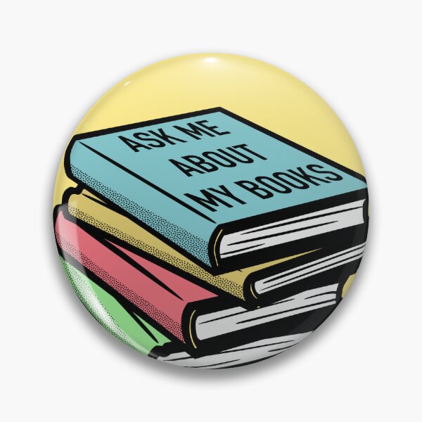 Item preview, Ask Me About My Books designed and sold by The Painted Topaz.