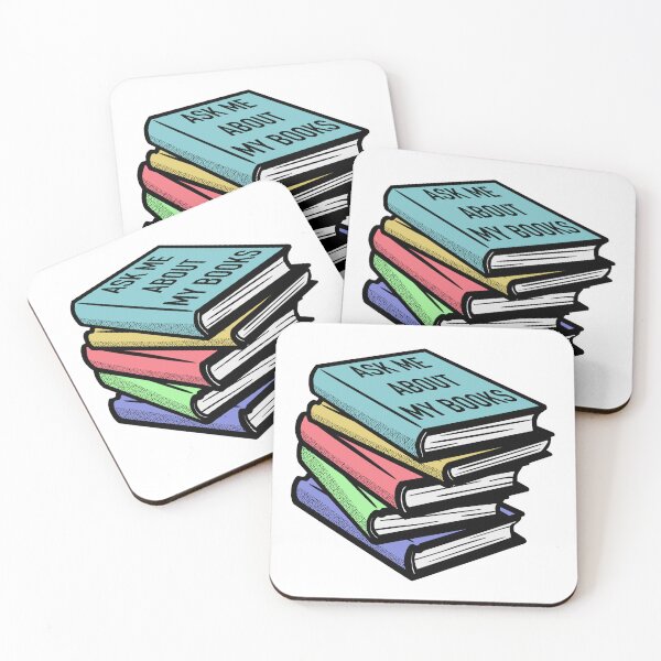 Item preview, Ask Me About My Books designed and sold by The Painted Topaz.